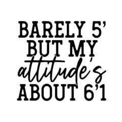 barely 5 inch but my attitude's about 6.1 inch