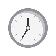 clock isolated on white background