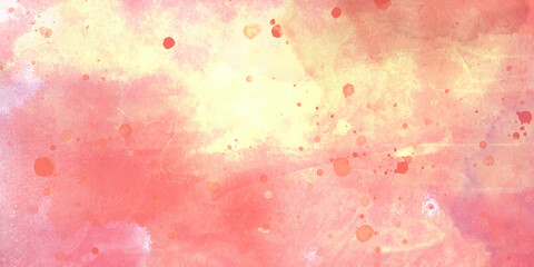 Abstract watercolor background with space Colorful digital painting background wall fragment with scratches and cracks.
