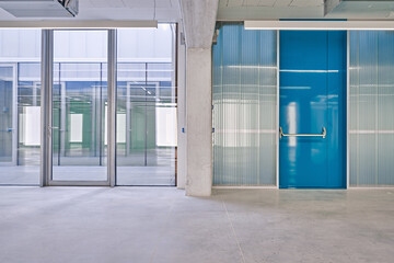 large empty modern interior space