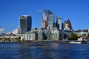 London; England - october 21 2021 : the city