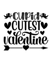 Happy Valentine's Day T-Shirt, Valentines Day SVG Bundle, Valentine's Day Shirt, Love Shirt, Happy Valentine Shirt Print Template, Heart Sign Vector, Cute Heart Vector, Typography Shirt Design