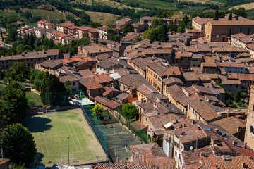 Fototapeta na wymiar View of Italian Town