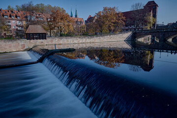Nürnberg an der Pägnitz - langzeitbelichtung