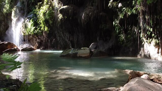 Cascadas de Comala, en Chiquilistlan, Jalisco, Mexico