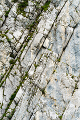 Rock layers in an abstract view