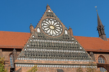 Die Kirche St. Nikolia in der Hansestadt Wismar, Mecklenburg-Vorpommern