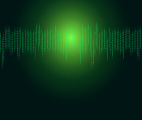 computer code green background 