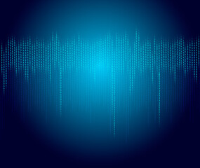 computer code blue background 