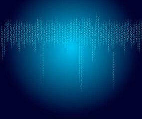 computer code blue background 