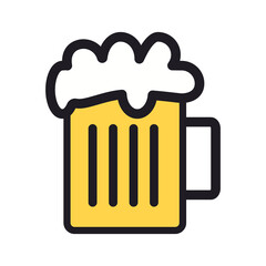 Beer icon. Alcohol and liquor. Vectors.