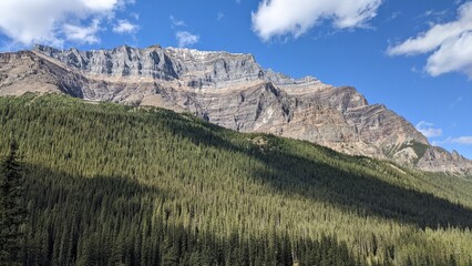 View of the mountains