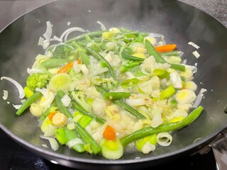 stir fried vegetables