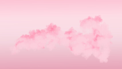 Realistic pink fluffy clouds illustration. Sweet Background for your content like as valentines day, wedding, love, couple, romance, romantic, greeting card, invitation, promotion, advertisement etc.