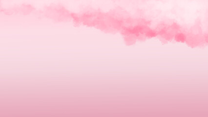 Naklejka premium Realistic pink fluffy clouds illustration. Sweet Background for your content like as valentines day, wedding, love, couple, romance, romantic, greeting card, invitation, promotion, advertisement etc.