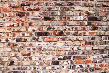 old aged burnt brick wall texture background wallpaper