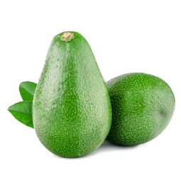 Avocado isolated on a white background