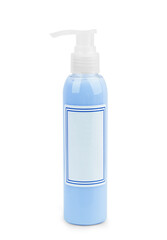 Pieces of soap isolated on white background.