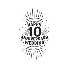 Anniversary lettering design With Free White Background Premium Vector
