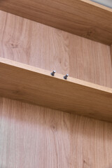 Photo of stylish and beautiful wooden furniture 