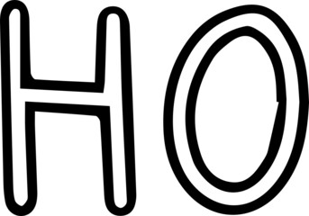 chemical formula handwriting