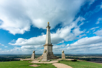 Fototapeta na wymiar Boer War Memorial,Coombe Hill, The Chilterns,Buckinghamshire, England,United Kingdom.