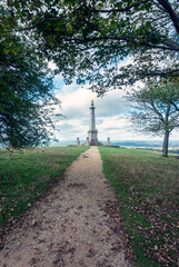 Boer War Memorial,Coombe Hill, The Chilterns,Buckinghamshire, England,United Kingdom.