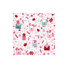 Illustrated square for Valentine's Day