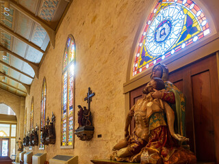 Interior view of the San Fernando Cathedral