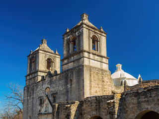 Fototapeta premium Sunny view of the Mission Concepcion