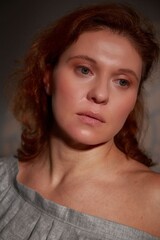 Fototapeta premium a Renaissance woman, sensual lady