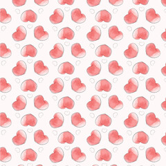 Cute heart pattern background image, happy valentine's day
