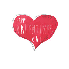 happy valentine's day Cute heart background image