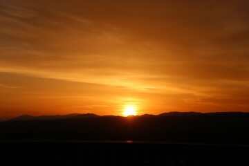 Fototapeta premium Atardecer