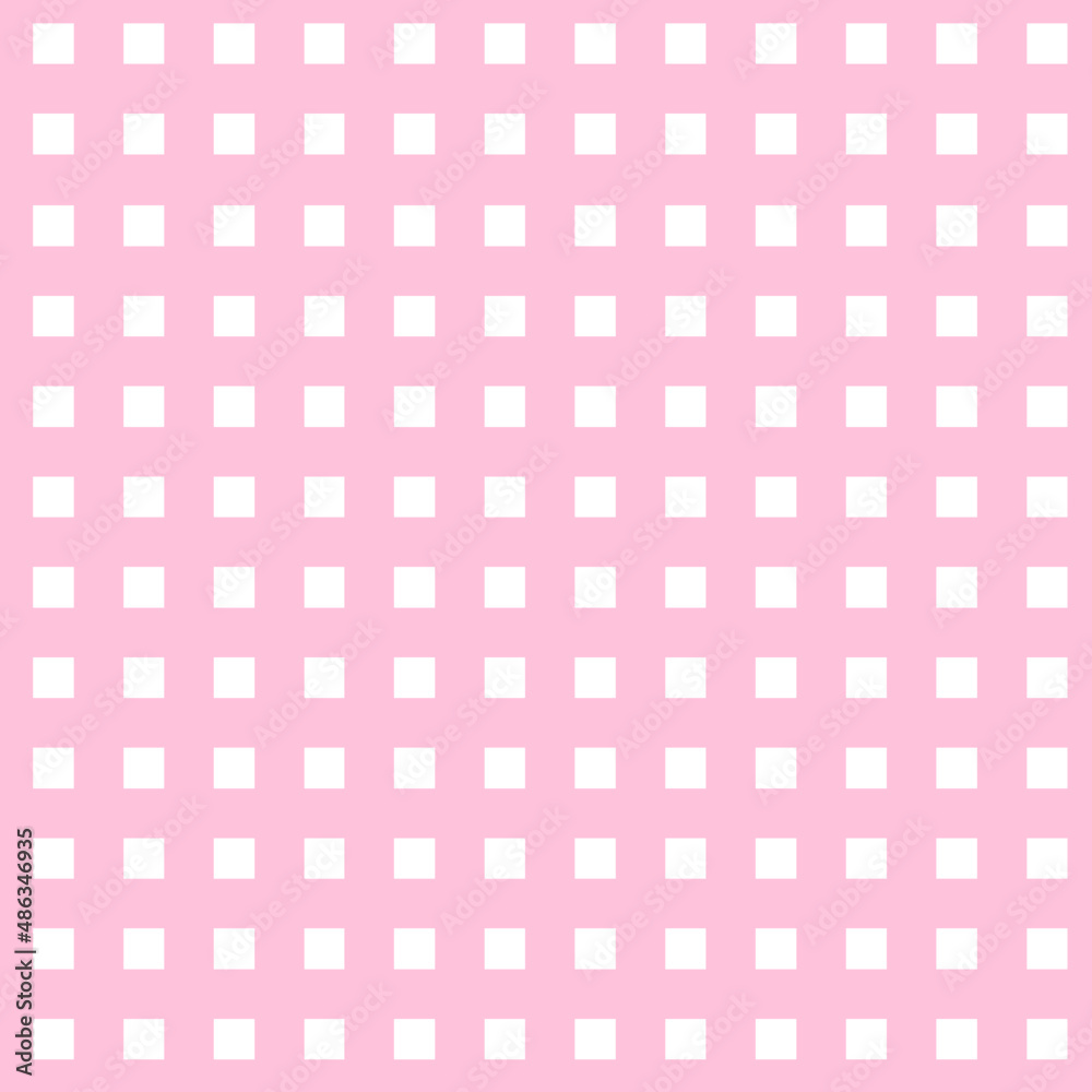 Canvas Prints seamless pattern with pastel pink squares. tartan pattern. checkered texture plaid. design geometric