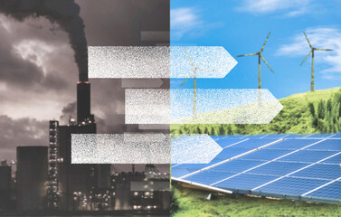 green energy transition to fossil fuel