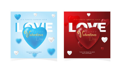 Valentines Day special Social Media Template 