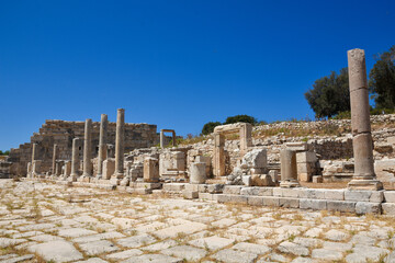 The city gate of Patara, which was a flourishing maritime and commercial city on the south-west coast of Lycia on the Mediterranean coast of Antalya, Turkey