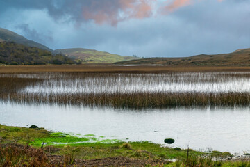 Scottish landscape on Isle of Skye, Scotland