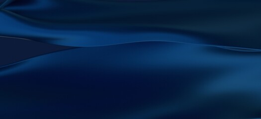 Abstract blue waves background.3d Rendering.