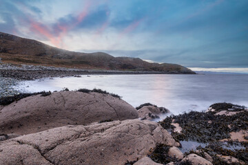 Scottish coast on the Isle of Sky