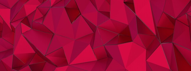 Color Blend Rainbow Trendy Low Poly BG Design magenta 3d