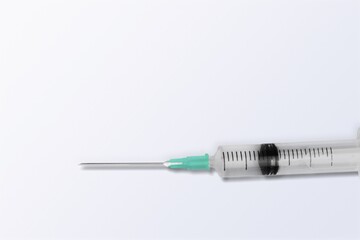 New COVID variant Omicron concept with syringe