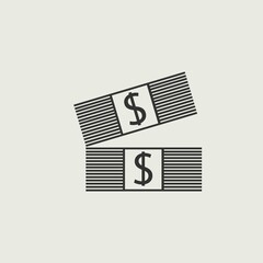 money vector icon illustration sign 