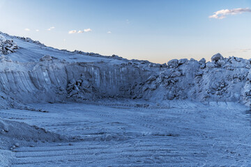 winter mountain landscape