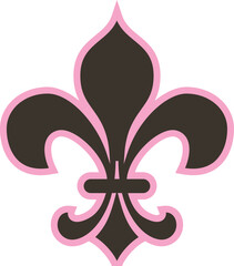 Fleur De Lis Pink