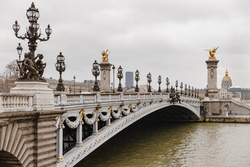 Bridge Alexanrde III in Paris