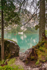 Lago di Braies Italy Dolomites
