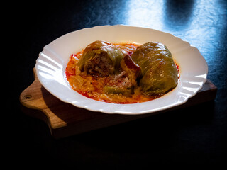 Croatian homemade stew dish sarma