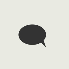 Chat vector icon illustration sign